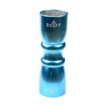 MUZOCT 3 in 1 Snooker Billard Pool Cue Tip Tool Repair Cue Tip Stick Accessories Set Scuffer/Shaper/Aerator (Blue)