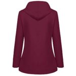 Aniywn Rain Jackets for Women Waterproof Rain Jacket Lightweight Outdoor Windbreaker Rain Coat Shell for Hiking, Travel