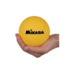 Mikasa 4-inch Mini Promotional Water Polo Ball, Soft Cover-Yellow
