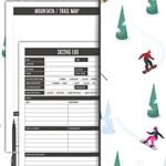 Skiing Logbook | Skiing Journal and Record Keeping Book to Track all your Ski Trips, and Adventures: Makes a Great Gift for Skiing Lover Men, and Women.