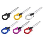 KUNSE Aluminum Track Racing Sports Car Front Rear Tow Hook Ring for Subaru WRx STI BRZ-Gold