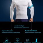 HOPLYNN 5 Pack Workout Compression Shirts Men Long/Short Sleeve Rash Guard Athletic Undershirt Gear T Shirt for Sports 2 Black 2 White 1 Blue S