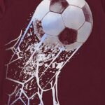 The Children’s Place Boys’ Long Sleeve Sports Graphic T-Shirt, Soccer Lightning, Medium