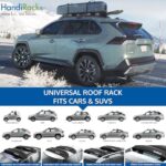 HandiRack Universal Inflatable Roof Rack – Pack of 2, Black – Tie-Downs and Bow and Stern Lines Included – Carries Kayaks, Canoes, Snowboards and SUPs