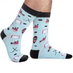 I’d Rather Be Watching Hockey Socks for Men and Women – Funny Gifts for Sports Fans