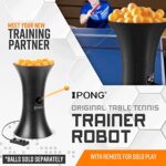 iPong Original Table Tennis Trainer Robot,Black, Orange