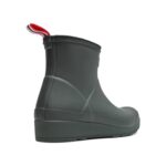 Hunter Footwear Women’s Play Short Rain Boot, Arctic Moss, 8