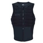 Mystic 2022 Majestic Kite Surfing Front-Zip Impact Vest – Black 220141 M