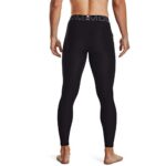 Under Armour mens Armour Heatgear Leggings , Black (001)/Pitch Gray , Large
