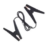 Farm Electric Fence Jump Leads with Crocodile Clip Connect Energizer and Fencing System Wire (4Clip+2wire)