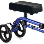 RINKMO Knee Scooter?Steerable Knee Walker Economical Knee Scooters for Foot Injuries Best Crutches Alternative (Blue 1)