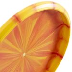 Dynamic Discs Prime Burst Judge Disc Golf Putter | 170g Plus | Throwing Frisbee Golf Putter | Stable Disc Golf Flight | Beaded Disc Golf Putter | Stamp Color Will Vary (Orange)