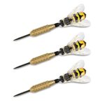 Dart World 13101 Hornet Brass Steel Tip Dart (18-Gram), Multi Colored, Precision Balanced, Accurate, and Durable – Perfect for Professional and Recreational Players