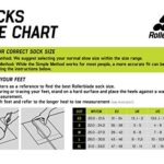 Rollerblade Performance Women’s Socks, Inline Skating, Multi Sport, Black and Pink, Size Small