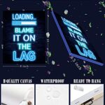 ?????? Video Gamer Room Decor for Boys Gaming Wall Art Neon Gaming Room Decor Game Poster ?????? 8″x10″ – Gamer Wall Decor Teenage Boy Room Decor