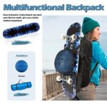 GoHimal Skateboard Backpack, Skateboard Bag Sports Backpack, Laptop Bag Multi-Sport Design for Men & Women