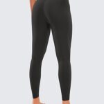 CRZ YOGA Butterluxe High Waisted Lounge Legging 25″ – Workout Leggings for Women Buttery Soft Yoga Pants Black Medium