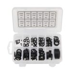 BUSY-CORNER 166 Pieces Scuba O-Ring Kit Scuba Diving Rubber Orings, for Dive Hoses Ring Diving Dive Gear Equipment Scuba Tanks NBR90