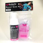 Butterfly Table Tennis Racket Care Kit – Includes: 1 Ping Pong Paddle Cleaner + 1 Table Tennis Rubber Cleaner Sponge – Great Value Table Tennis Racket Cleaner Kit – Cleans Ping Pong Paddle 125 Times