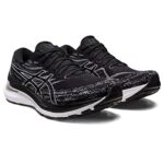 ASICS Men’s Gel-Kayano 29 Running Shoes, 11, Black/White