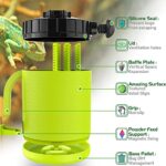 NEPTONION Professional Cricket Keeper Live Worm Organizer Tank with Rubber Seal, Dubia Roach Habitat with Bug Dirt Management Function, Perfect for Keeping Silkworm, Cricket,Dubia Cockroach,Superworms