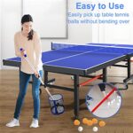 TNZMART Adjustable Ping Pong Retriever Portable Table Tennis Ball Picker Multiple Ball Collector for Picking and Storage (Type 2)