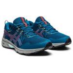 ASICS Women’s Gel-Venture® 8 Running Shoe, 8.5, DEEP SEA Teal/Blazing Coral