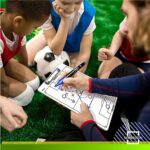 Scribbledo Soccer Dry Erase Coaching Board 15″x9″ Soccer Whiteboard for Coaches Soccer Coaching Equipment Accessories Tactics Field Board Making it The Perfect Coach Gifts