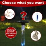 Outdoor Games Yard Games for Adult Family Kids, 2 in 1 Limbo Games with Led Light, Perfect for Camping, Beach, Lawn