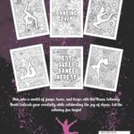 Dance Coloring Book: Creative Activity Book for Girls, Inspirational Quotes and Floral Mandalas, Gift For Dancer, Art Therapy and Stress Relief
