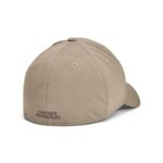 Under Armour Men’s Blitzing Cap Stretch Fit, (203) Timberwolf Taupe / / Fresh Clay, X-Large/XX-Large