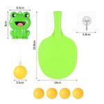 DragonflyDreams Indoor Hanging Table Tennis, Self Workout Set,Portable Table Tennis Exerciser, PingPong Trainer,Hanging Pingpong Balls Training Sparring Device