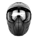 Carbon Paintball Carbon OPR Full Head Coverage Thermal Paintball Goggles Mask – Black