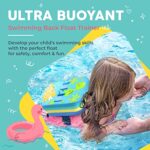 Sunlite Sports Back Float Swim Trainer with Adjustable Belt, Floatie with Multiple Layers, for Kids Children Toddler Swimming Safety (Dinosaur Standard)