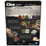 Clue Escape: The Midnight Hotel Board Game, Clue Escape Room Game, 1-Time Solve Mystery Games, Family Games for Ages 10+, 1-6 Players, 90 Mins. Avg.