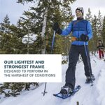 Yukon Charlie’s Advanced Snowshoe Kit, 10-inch x 36-inch, Includes Snowshoes, Trekking Poles and Travel Bag