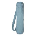 Gaiam Embroidered Cargo Yoga Mat Bag, Niagara, 30″ L x 6″ Diameter