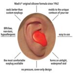 Mack’s Soft Moldable Silicone Putty Ear Plugs – Kids Size, 6 Pair – Comfortable Small Earplugs for Swimming, Bathing, Travel, Loud Events and Flying | Made in USA