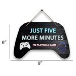 Front Door Decor, Gamer Room Decor Sign, Boy Room Retro Wall Decor Gamer Wall Signs