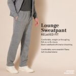 Amazon Essentials Men’s Fleece Sweatpant (Available in Big & Tall), Black, Medium