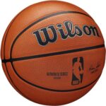 WILSON NBA Authentic Series Basketball – Outdoor, Size 6 – 28.5″,Brown