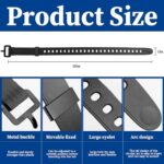 Adnee 4 Pack Snowshoe Strap Kit – 18″ Adjustable Ski Boot Wraps Ties – Multipurpose Snowshoes Replacement Straps for Women Men Youth Kids Snowshoe Bindings