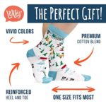 Funny Holiday Socks For Adults and Teens (Gifts For Christmas, Thanksgiving, Valentine’s Day, Halloween) (US, Alpha, One Size, Regular, Regular, Life Is Better On The Slopes)