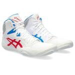 ASICS Men’s Snapdown 3 Wrestling Shoes, 13, White/Classic RED