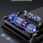 OMA 6% Incline Treadmill for Home 300 lb Capacity Heavy Duty Treadmill with Wide Belt, Commercial Folding Treadmill, Professional Treadmill 300+ lb with 3.0 hp