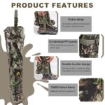 Anewkle Snake Guard Chaps Waterproof Snake Chaps for Hunting Snake Bite Protection Gear Adjustable Size Snake Bite Protective Gaiters Anti-Snake Gaiters for Legs