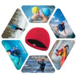 REALON Neoprene Diving Hood Wetsuit Beanie, 3mm Youth Mens and Womens Thermal Scuba Headband Swim Caps Long Hair Protection Hat for Swimming Surfing Windsurfing Snorkeling Water Sports