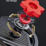 UNNMIIY Adjustable Dumbbells, 10/20/35/45/70/90lbs Free Weight Set with Connector, 4 in1 Dumbbells Set Used as Barbell, Kettlebells, Push up Stand, Fitness Exercises for Home Gym Suitable Men/Women