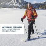 Yukon Charlie’s Pro Snowshoe Kit, Multiple, Includes Snowshoes, Trekking Poles and Travel Bag