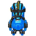 Roller Derby Fun Roll Adjustable Roller Skates for Beginners, Boys & Girls